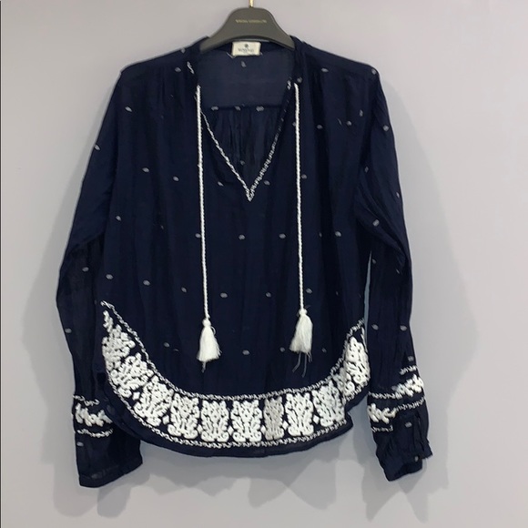 Benaras Embroidered Top - Picture 1 of 3